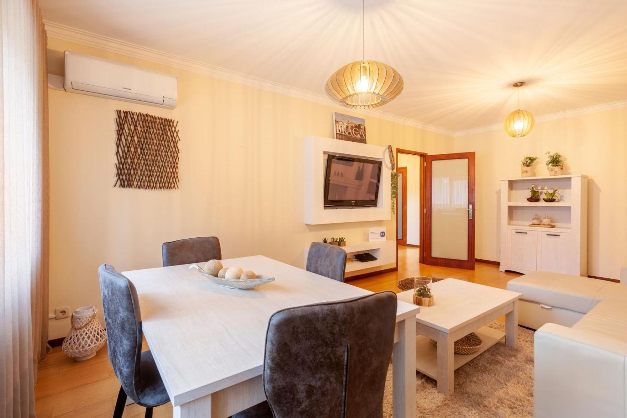 Apartamento Hibiscos Braga Esterno foto